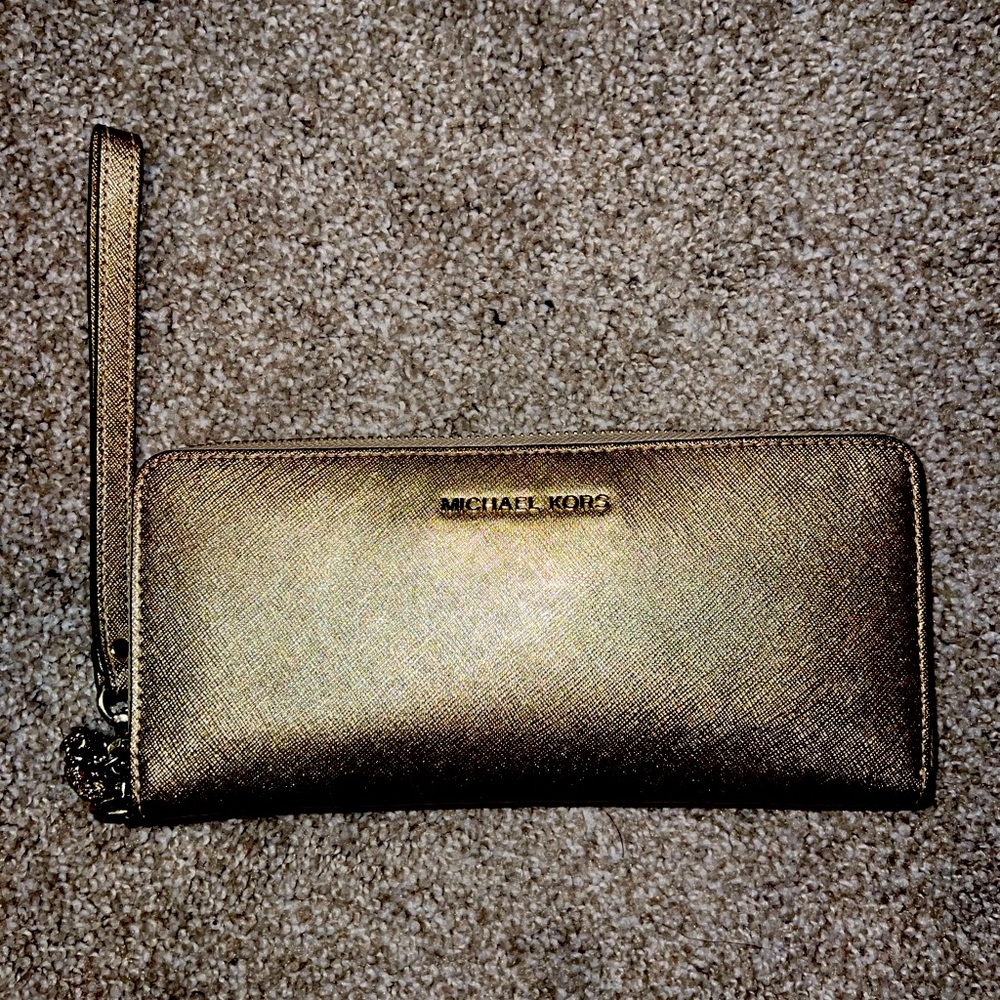 Authentic Michael Kors wallet clutch